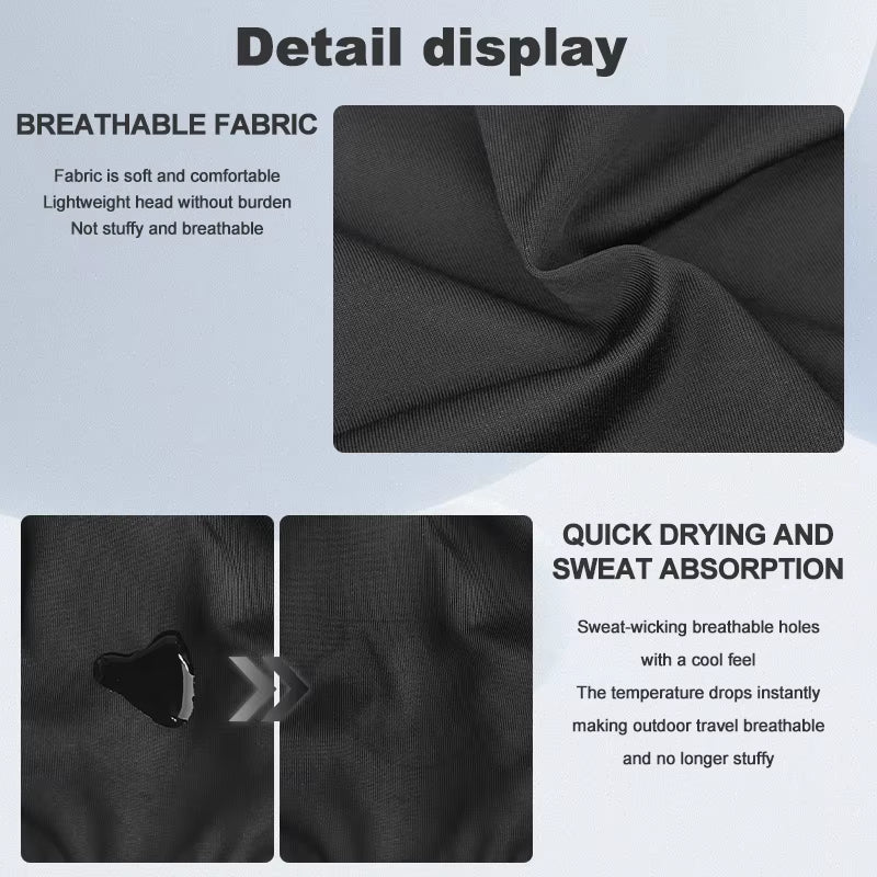 Motorcycle Riding Mask Wind Protection and Warmth Breathable Full Face Mask Balaclava Hat Scarf Hood Moto Biker Wind Cap